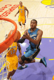 Washington Wizards v Los Angeles Lakers: John Wall and Shannon Brown Fotografisk trykk av Andrew Bernstein Washington Wizards v Los Angeles Lakers: John Wall and Shannon Brown Fotografisk trykk av Andrew Bernstein