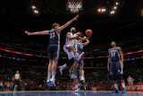 Memphis Grizzlies v Los Angeles Clippers: Baron Davis, Marc Gasol, Greivis Vasquez and Rudy Gay Photographic Print by Noah Graham