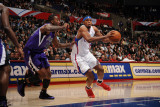 Sacramento Kings v Los Angeles Clippers: Ryan Gomes and Donte Greene Photographic Print by Noah Graham