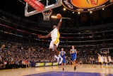 Golden State Warriors v Los Angeles Lakers: Lamar Odom Photographic Print by Noah Graham