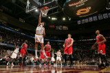Chicago Bulls v Cleveland Cavaliers: Anderson Varejao, Luol Deng and Joakim Noah Photographie par David Liam Kyle