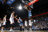 Minnesota Timberwolves v Oklahoma City Thunder: Wesley Johnson Photographic Print by Layne Murdoch