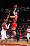 Los Angeles Clippers v Portland Trail Blazers: LaMarcus Aldridge and Blake Griffin Photographic Print by Sam Forencich