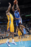 Oklahoma City Thunder v New Orleans Hornets: James Harden Photographic Print by Layne Murdoch