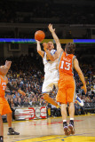 Phoenix Suns v Golden State Warriors: Stephen Curry and Steve Nash Photographic Print by Rocky Widner