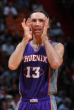 Phoenix Suns v Miami Heat: Steve Nash Photographic Print by Victor Baldizon