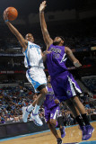 Sacramento Kings v New Orleans Hornets: Marcus Thornton and DeMarcus Cousins Photographic Print by Layne Murdoch