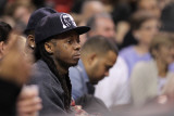Phoenix Suns v Miami Heat: Lil' Wayne Photographic Print by Mike Ehrmann