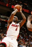 Washington Wizards v Miami Heat: LeBron James Photographic Print by Issac Baldizon