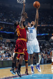 Cleveland Cavaliers v New Orleans Hornets: David West and J.J. Hickson Photographic Print by Layne Murdoch