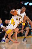 Indiana Pacers v Los Angeles Lakers: Kobe Bryant Photographic Print by Noah Graham
