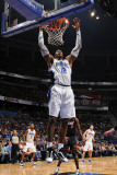 Miami Heat v Orlando Magic: Dwight Howard Photographic Print by Fernando Medina