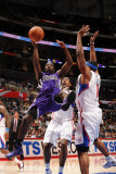 Sacramento Kings v Los Angeles Clippers: Eugene Jeter Photographic Print by Noah Graham