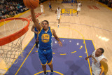 Golden State Warriors v Los Angeles Lakers: Rodney Carney and Shannon Brown Photographic Print by Noah Graham