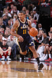 Utah Jazz v Portland Trail Blazers: Earl Watson Photographic Print by Sam Forencich
