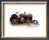 Early Model Case Tractor Prints by Sharon Pedersen