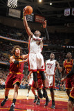 Miami Heat v Cleveland Cavaliers: Dwyane Wade and Anderson Varejao Photographic Print by Nathaniel S. Butler