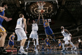 Golden State Warriors v Dallas Mavericks: Monta Ellis and Ian Mahinmi Photographic Print by Glenn James