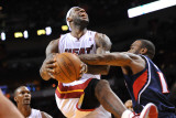 Atlanta Hawks v Miami Heat: LeBron James Photographic Print by NBA Photos