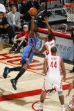 Oklahoma City Thunder v Houston Rockets: Kyle Lowry and Kevin Durant Photographic Print by Bill Baptist