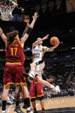 Cleveland Cavaliers v San Antonio Spurs: Manu Ginobili and Anderson Varejao Photographic Print by D. Clarke Evans