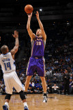 Phoenix Suns v Orlando Magic: Hedo Turkoglu and Jameer Nelson Photographic Print by Fernando Medina