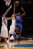 New York Knicks v Washington Wizards: Amar'e Stoudemire, Yi Jianlian and JaVale McGee Photographic Print by Ned Dishman