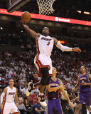 Phoenix Suns v Miami Heat: Dwyane Wade Photographic Print by Mike Ehrmann