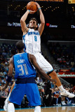 Dallas Mavericks v New Orleans Hornets: Marco Belinelli and Jason Terry Photographic Print by Chris Graythen