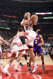 Los Angeles Lakers v Chicago Bulls: Carlos Boozer Photographic Print by Andrew Bernstein