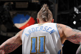 Milwaukee Bucks v Denver Nuggets: Chris Andersen Photographic Print by Garrett Ellwood