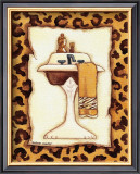 Leopard Sink Posters by Diane Knott