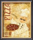 Pizza and Pasta I Pôsteres por Veronique