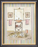 Powder Room III Prints by Leal Steve