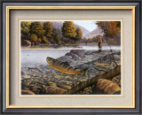 Jumping Trout Posters by Ron Jenkins