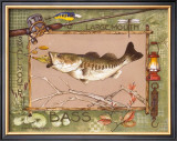 Large Mouth Bass Art by Anita Phillips