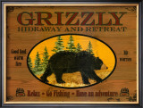 Grizzly Poster by Debi Hron