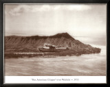 Pan American Clipper over Waikiki, Hawaii, 1935 Posters by Clyde Sunderland