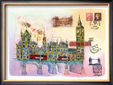 Londres Mon Amour Prints by Martine Rupert