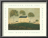 Farm House on Hill Posters by Warren Kimble