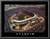 Anaheim: Edison Field, Angels Baseball, California Prints by Mike Smith