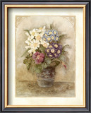 Auriculas I Posters by Charlene Winter Olson