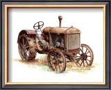 Early Model Mccormick-Deering Tractor Prints by Sharon Pedersen