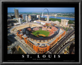 Busch Stadium Posters by Mike Smith
