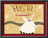 Pasta Chef Prints by Dan Dipaolo