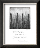 Beach Fence Prints by Deborah Schenck