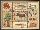 Joys of Fishing Prints by Anita Phillips Joys of Fishing Prints by Anita Phillips