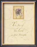 Inspirational Iris IV Prints by Cheri Blum