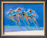 Cyclists Prints by Steve Kuzma