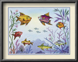 Fanciful Fish Posters by Bradley 
